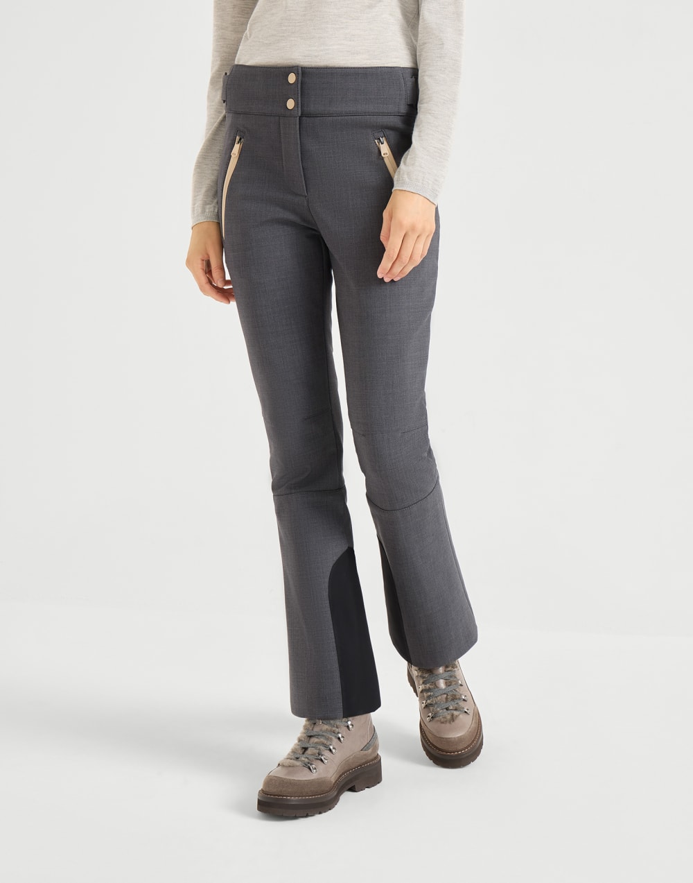 Mountain trousers Anthracite Woman - Brunello Cucinelli