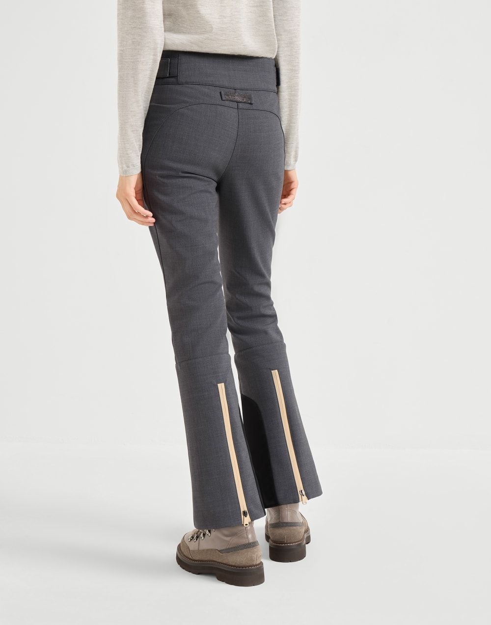 Mountain trousers Anthracite Woman - Brunello Cucinelli