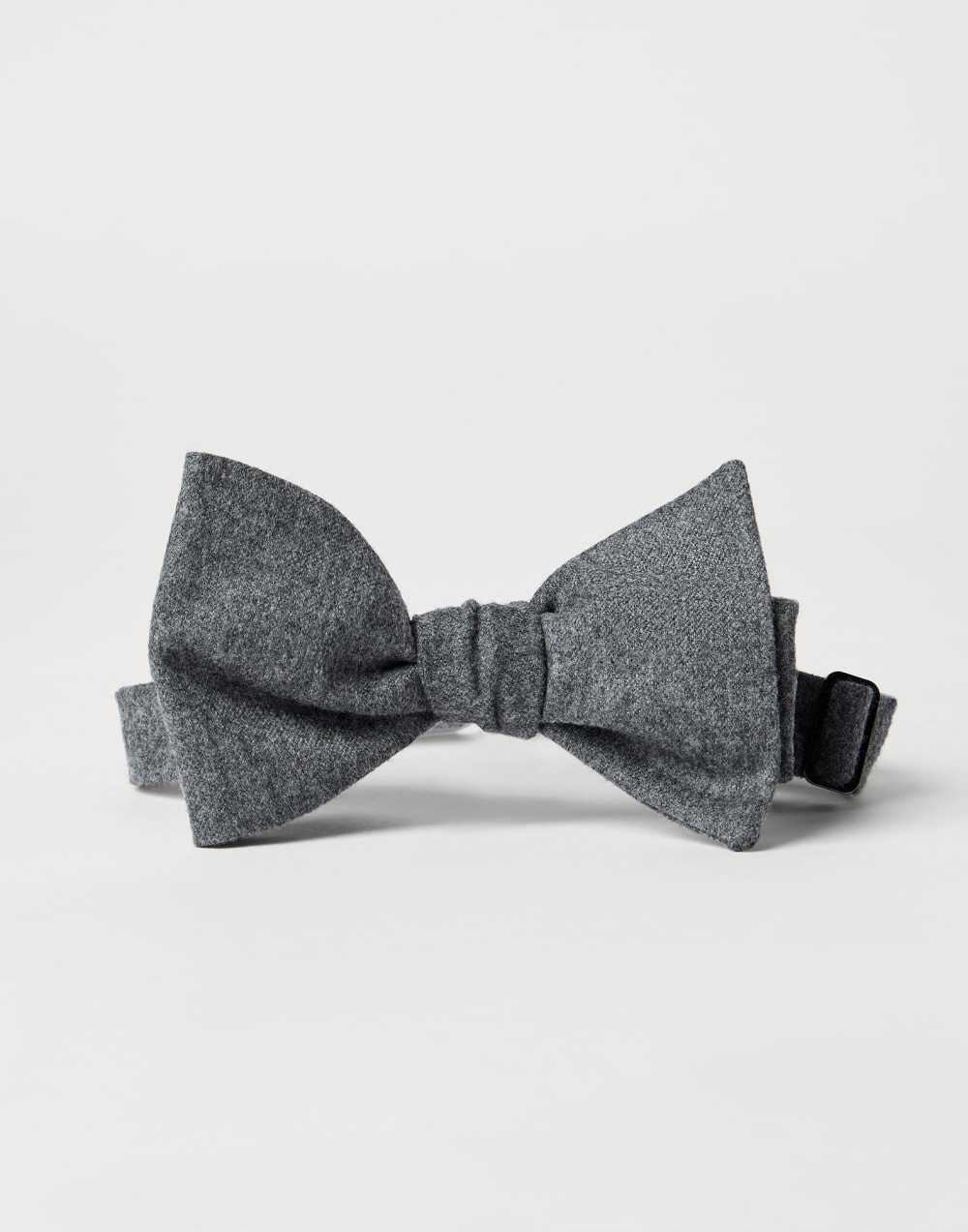 Flannel bowtie Medium Grey Man - Brunello Cucinelli