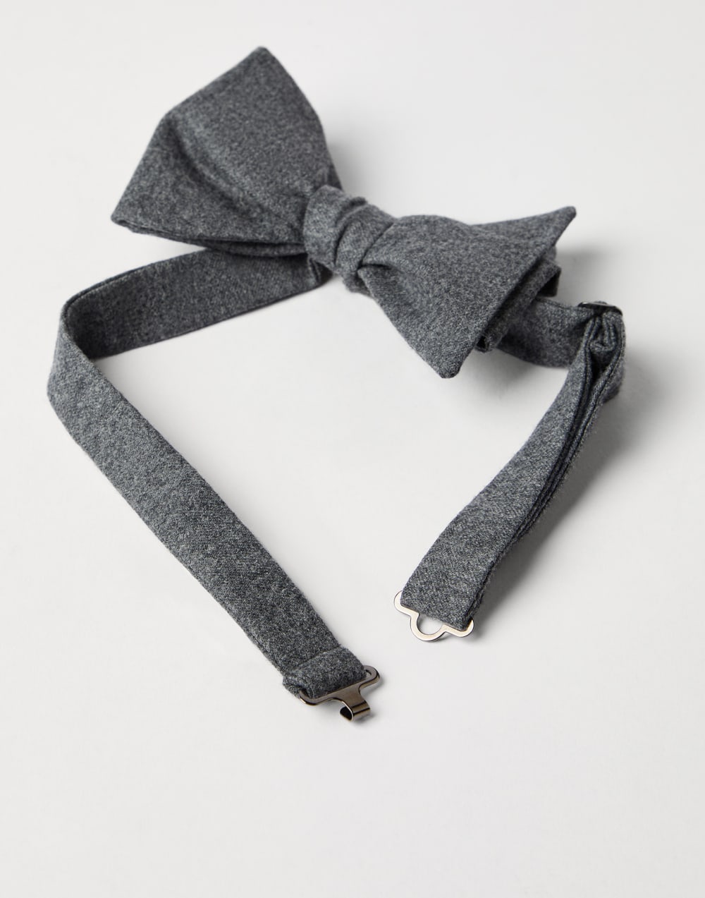 Flannel bowtie Medium Grey Man - Brunello Cucinelli