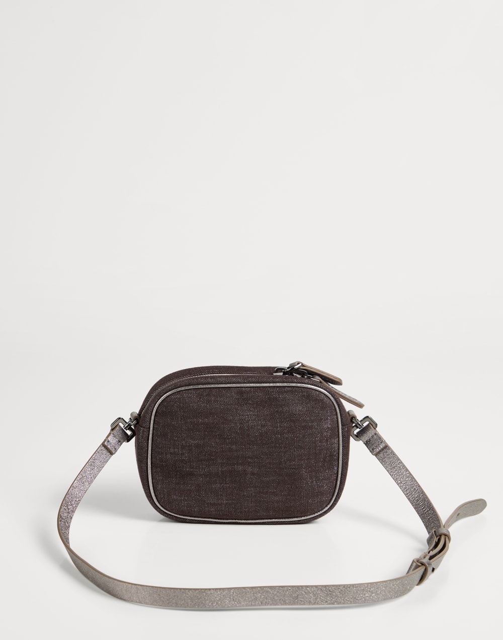 Sparkling denim bag Brown Girls - Brunello Cucinelli