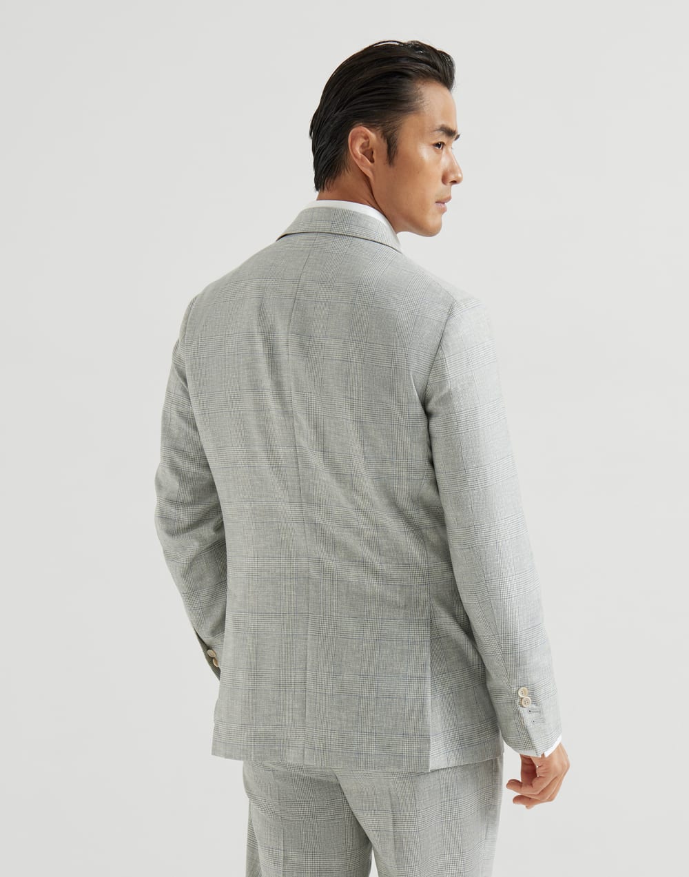 Uconstructed blazer Pearl Grey Man - Brunello Cucinelli