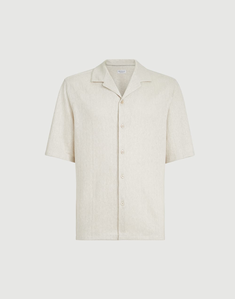 Camisa manga corta Panamá Hombre - Brunello Cucinelli