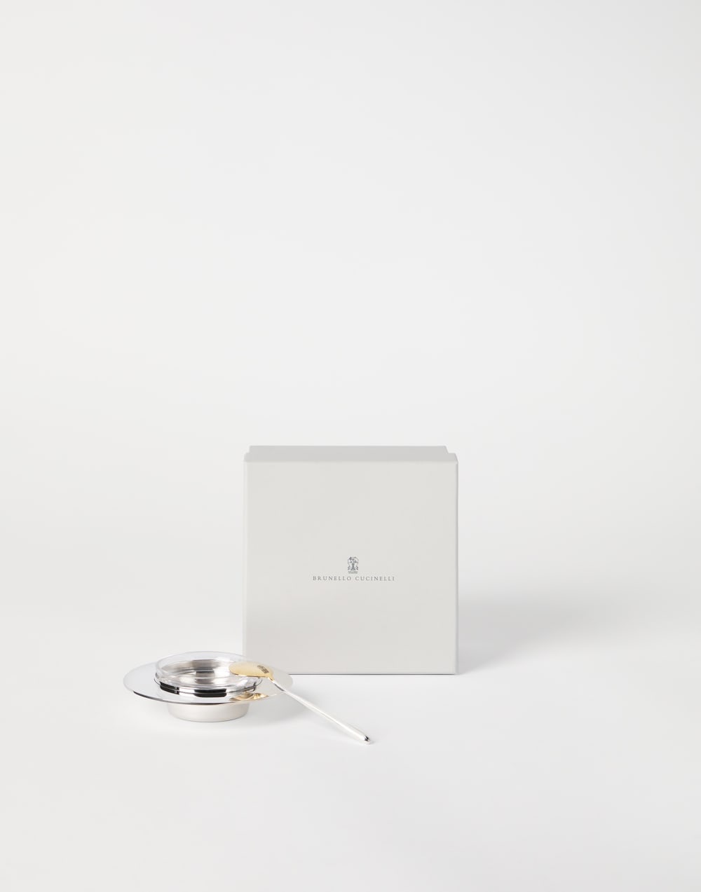 浸银鱼子酱套装 灰色 生活风格 - Brunello Cucinelli