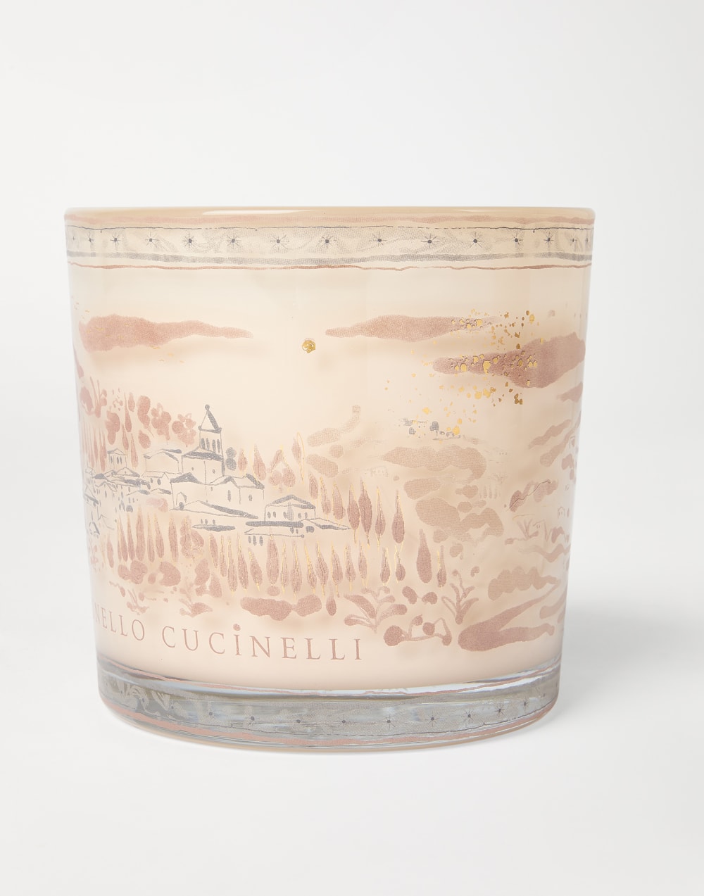 Candle with Solomeo design Milk Lifestyle - Brunello Cucinelli