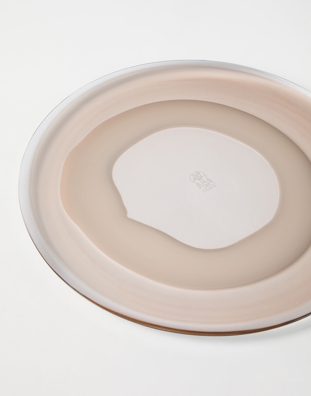 Murano glass holiday plate Natural Lifestyle - Brunello Cucinelli