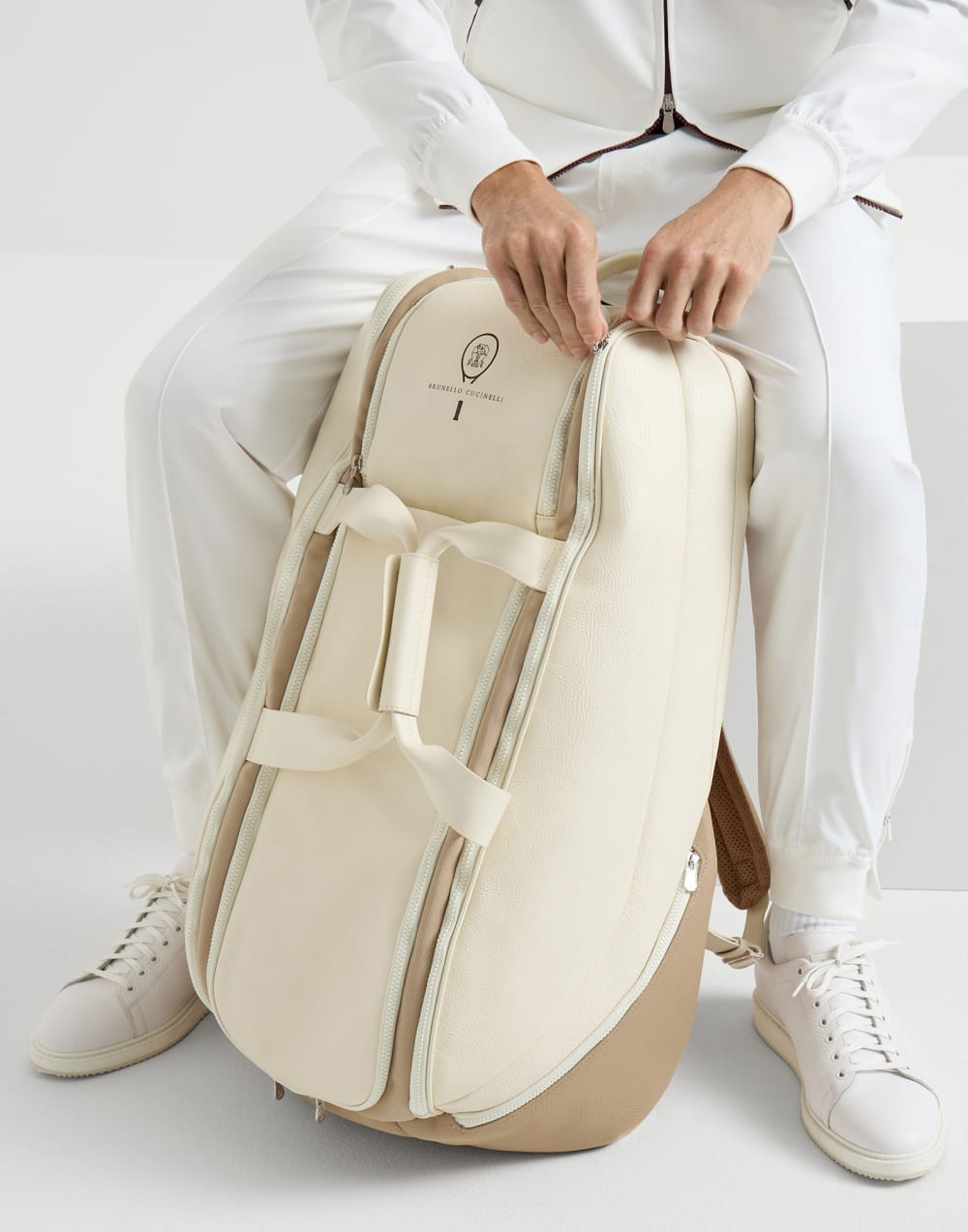 Tennis bag Panama Man - Brunello Cucinelli