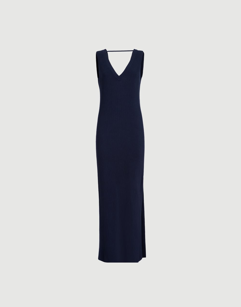 Rib knit dress Blue Woman - Brunello Cucinelli