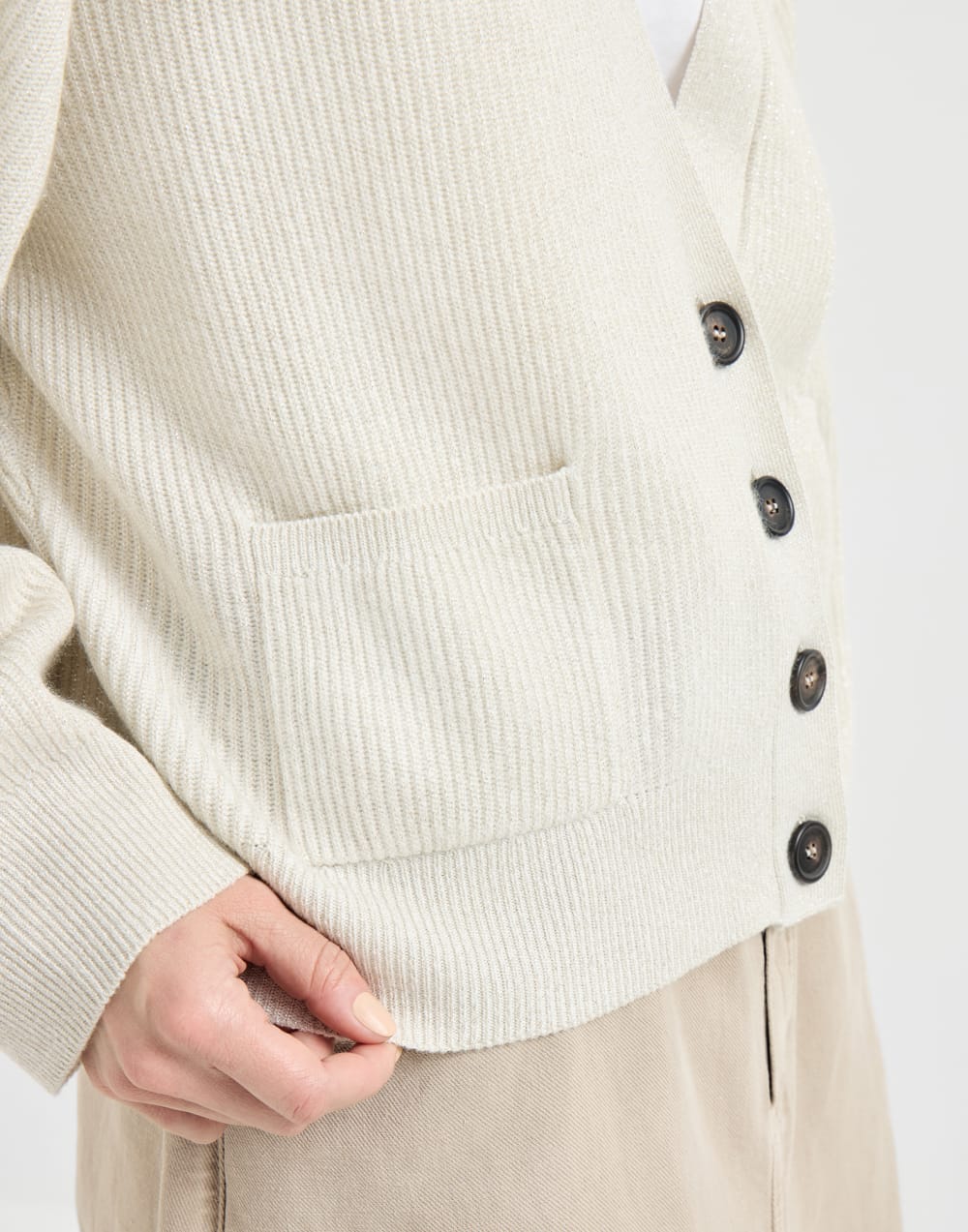 Cashmere cardigan Panama Woman - Brunello Cucinelli