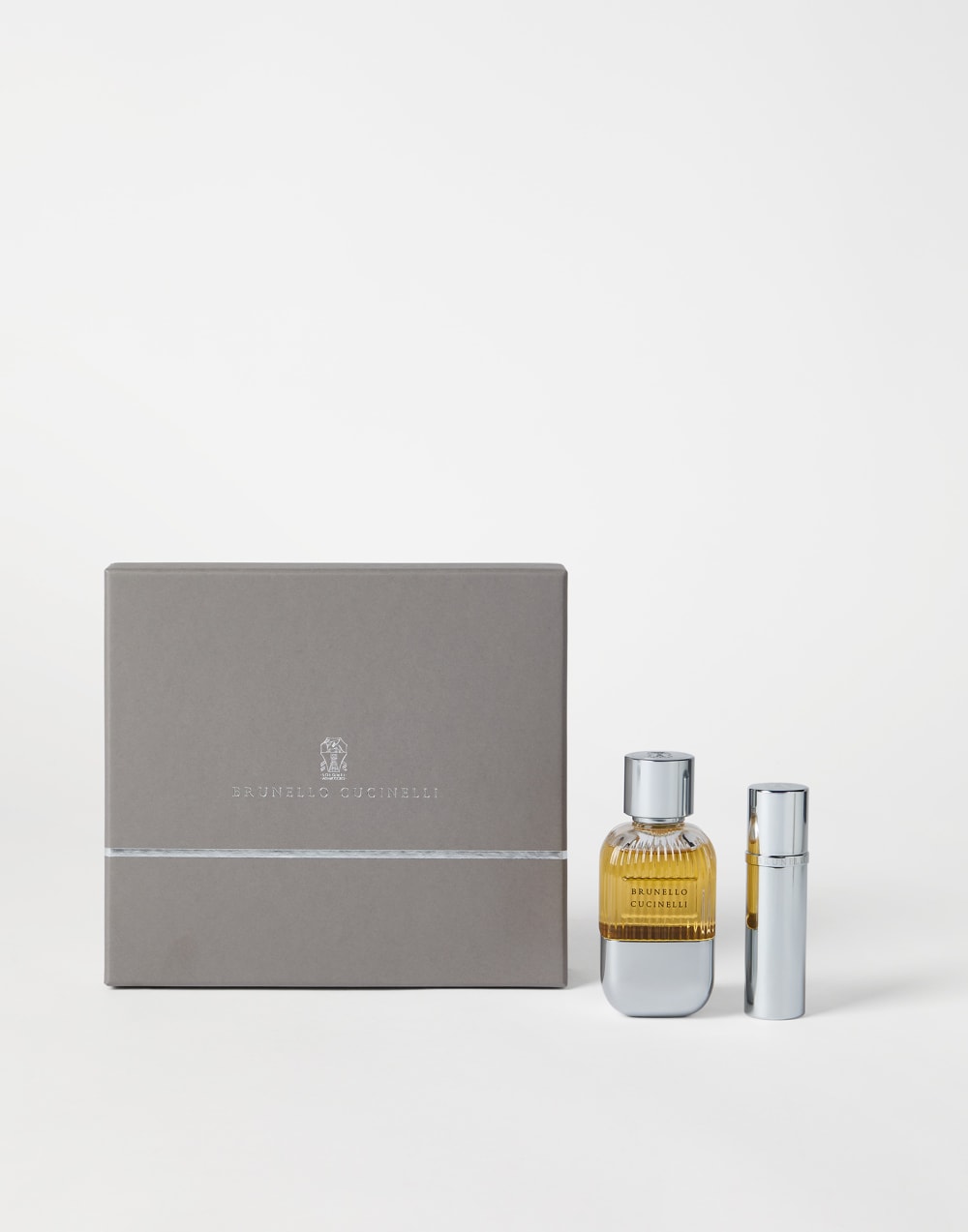 Travel Set Eau de Parfum Uomo Trasparente Profumi - Brunello Cucinelli