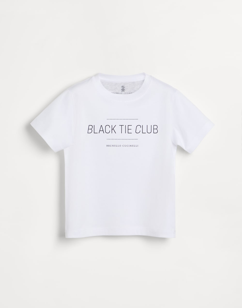 T-shirt with print White Boys - Brunello Cucinelli