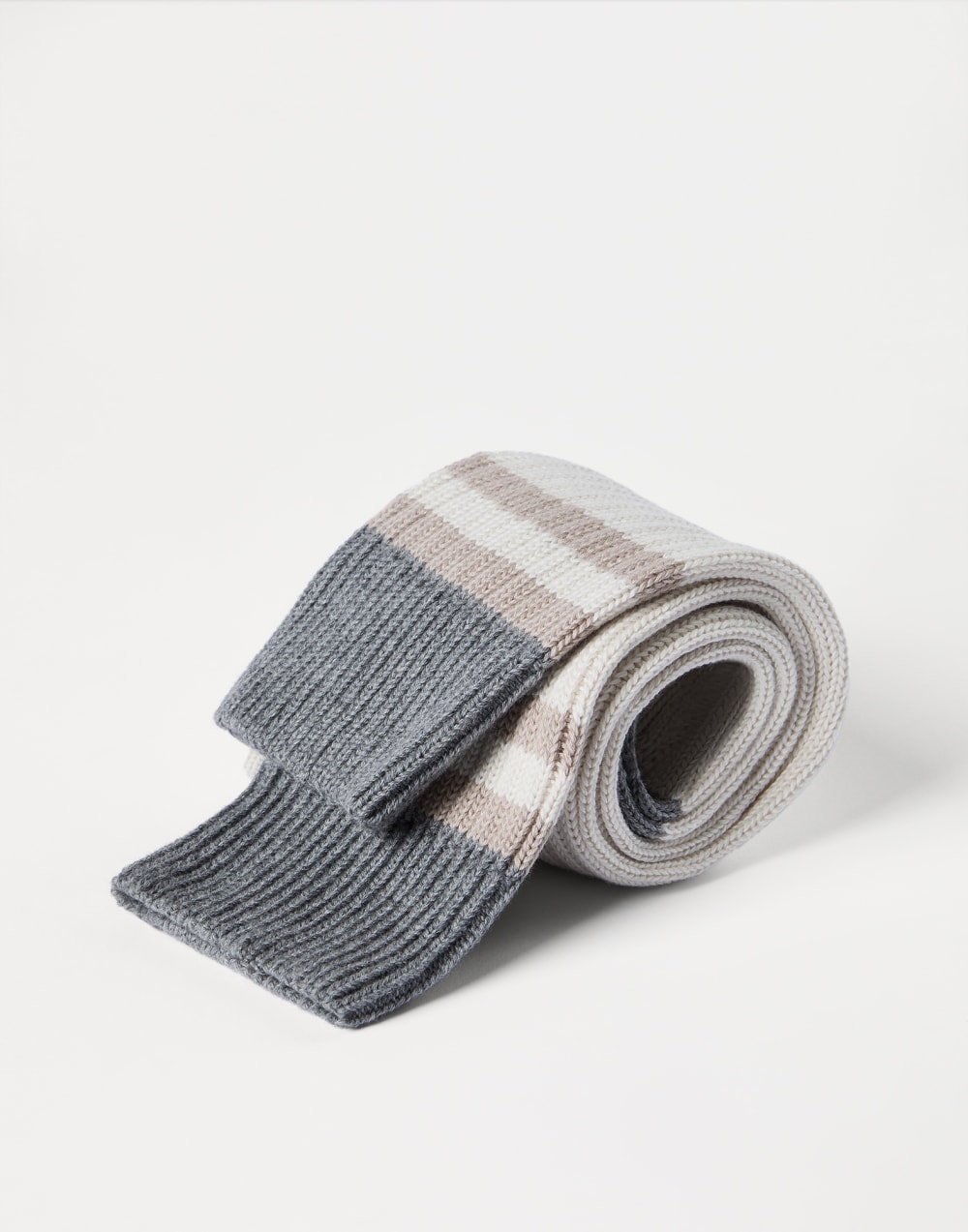 Cotton socks with stripes Panama Man - Brunello Cucinelli