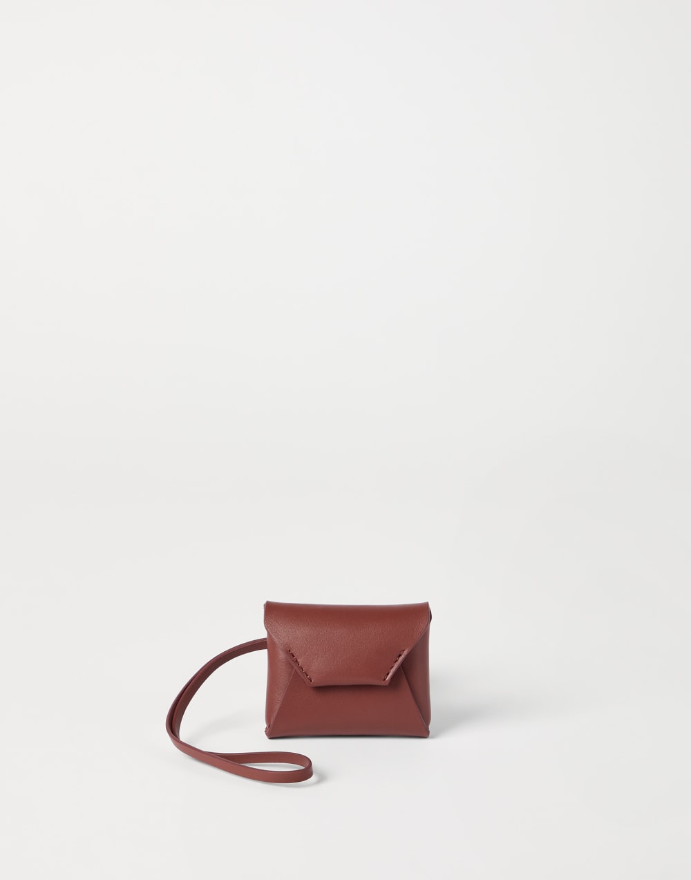 Calfskin bag charm Red Woman - Brunello Cucinelli
