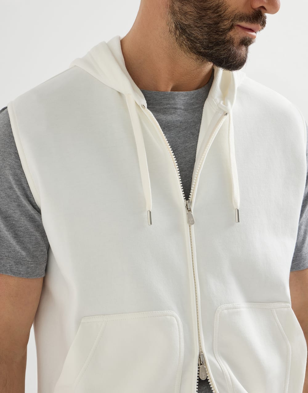 Sweatshirt ohne Ärmel Off-White Herren - Brunello Cucinelli