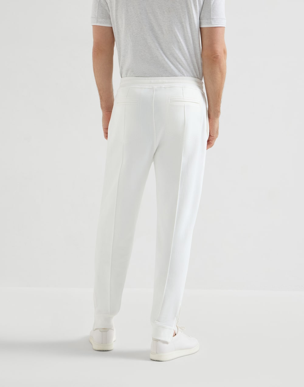 Hose mit Biesen Off-White Herren - Brunello Cucinelli