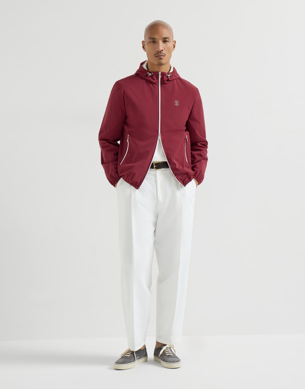 Nylon jacket Cherry Man - Brunello Cucinelli