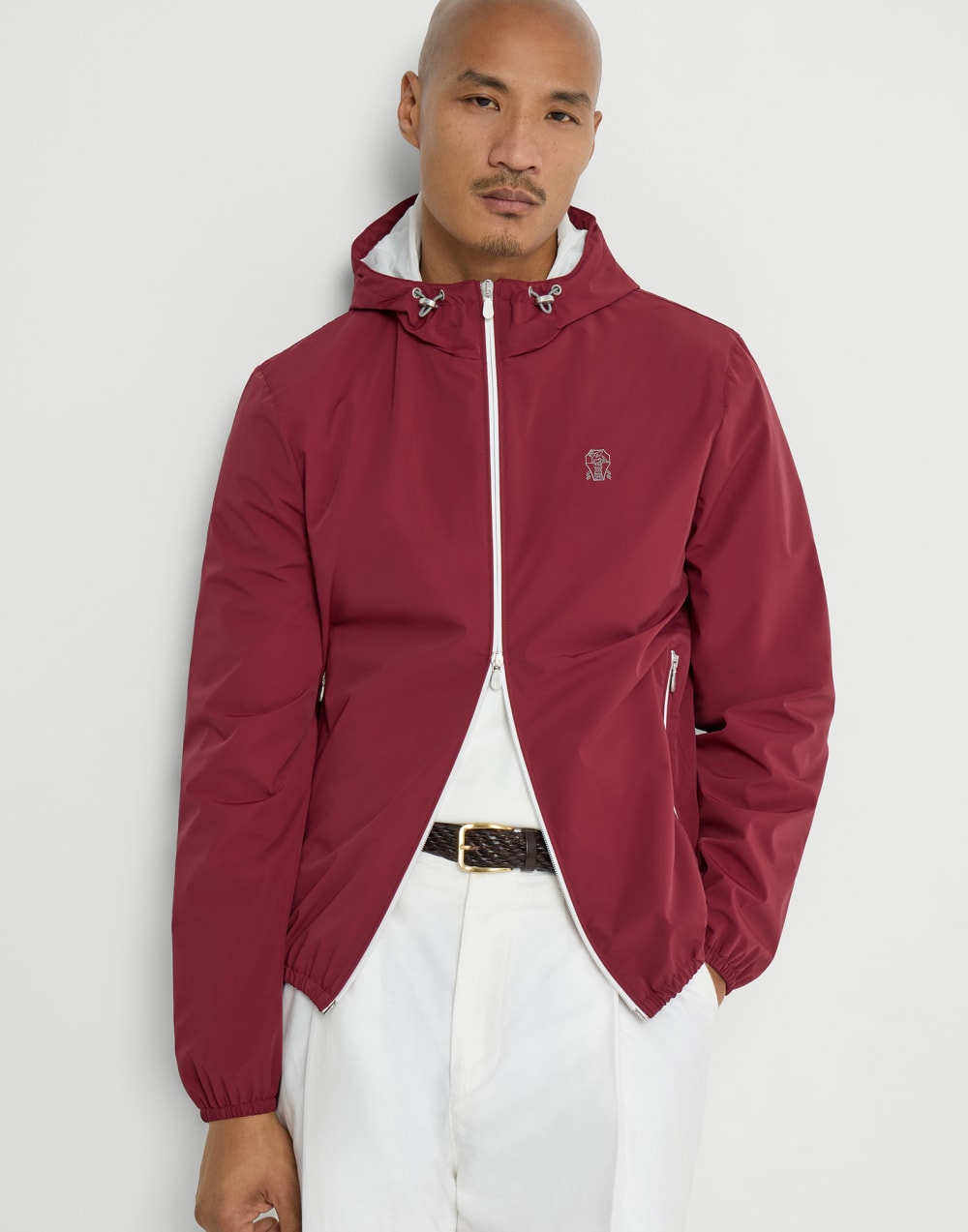 Nylon jacket Cherry Man - Brunello Cucinelli