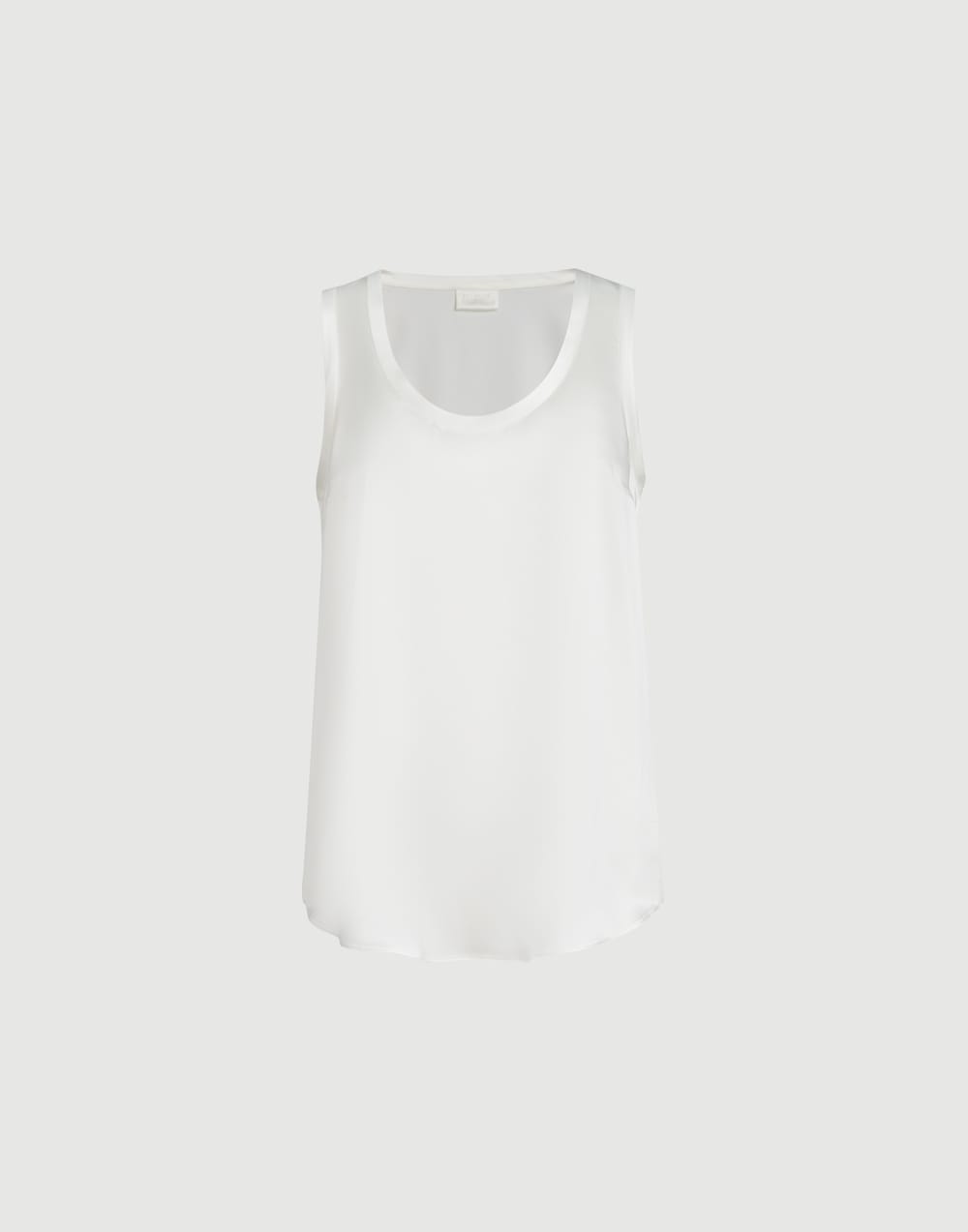 Satin top White Woman - Brunello Cucinelli