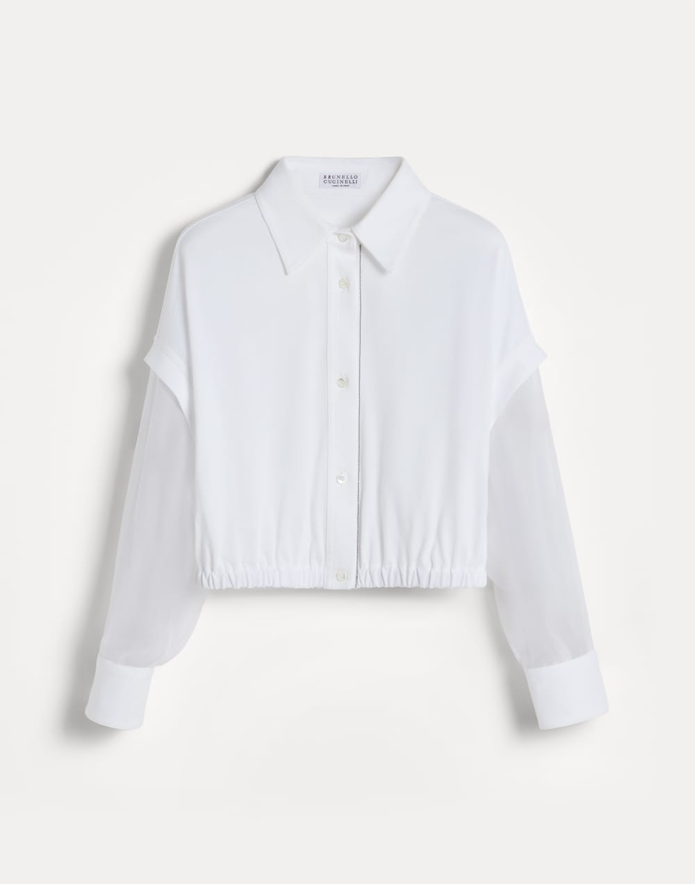 Jersey shirt White Girls - Brunello Cucinelli