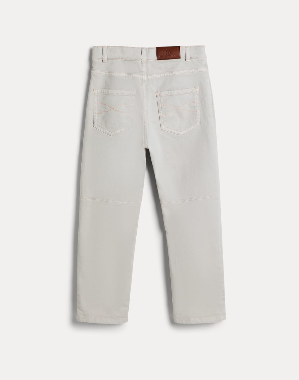 Lightweight denim trousers Light Grey Boys - Brunello Cucinelli