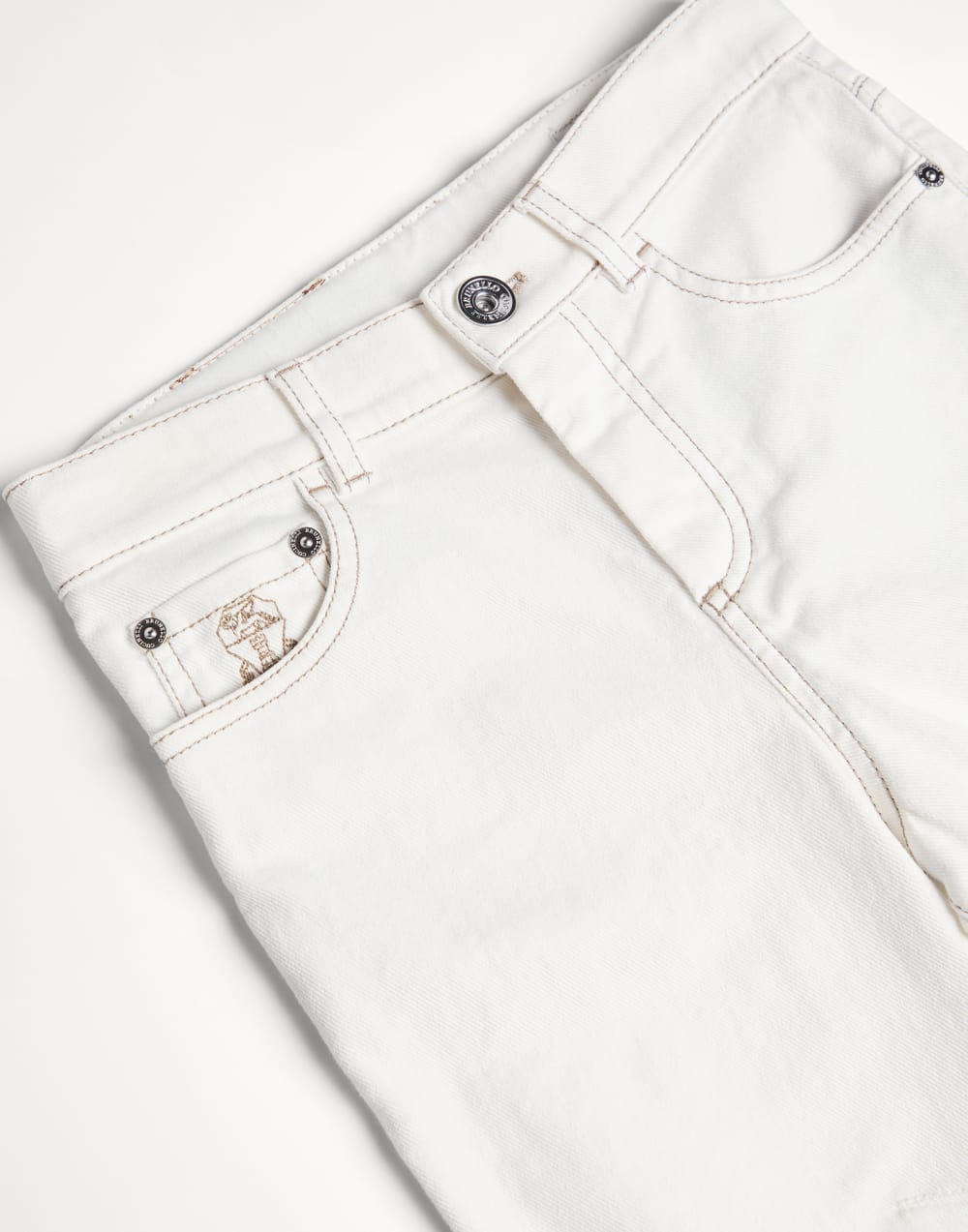 薄牛仔裤 雪灰色 男童 - Brunello Cucinelli