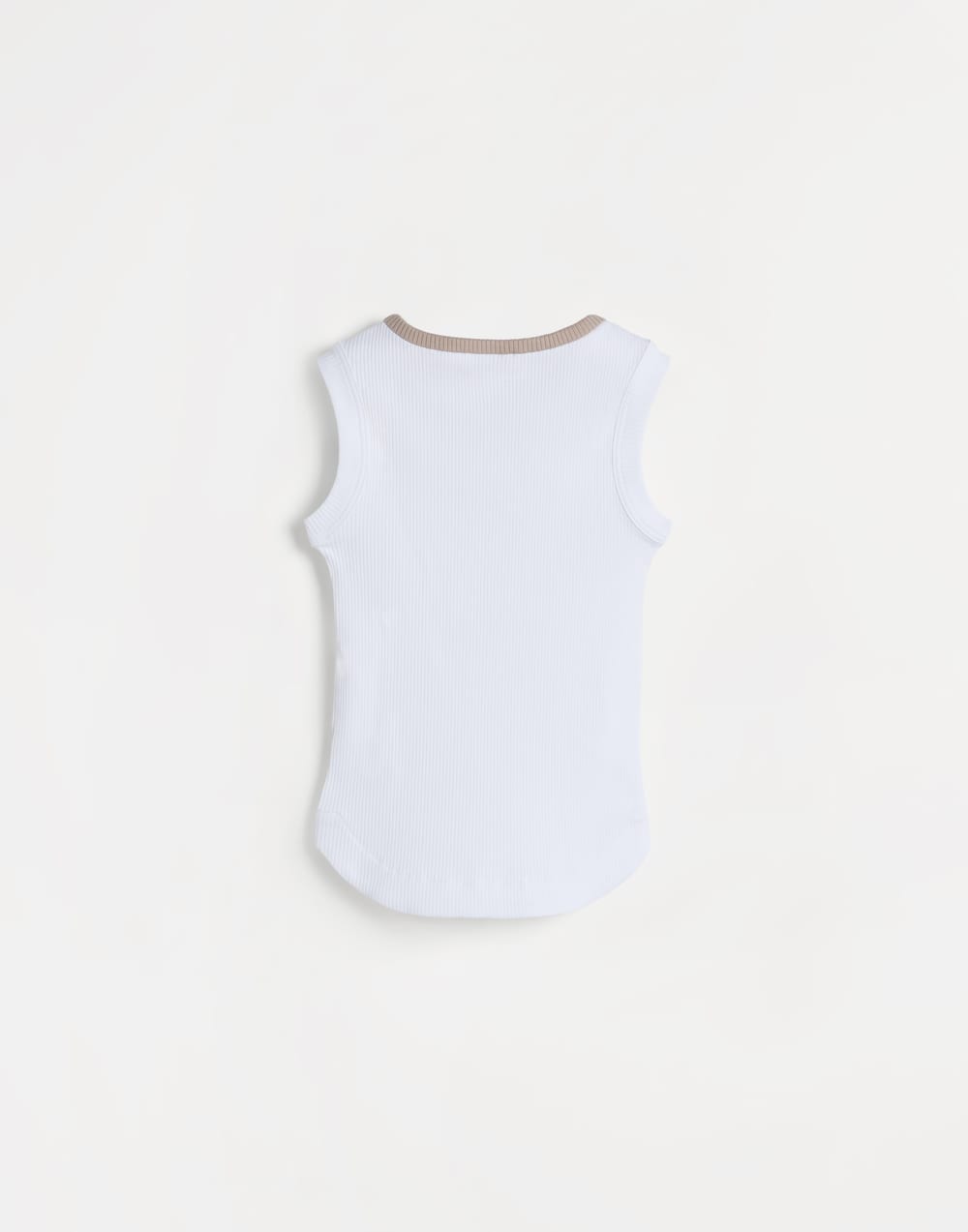 Ribbed jersey top with monili Panama Girls - Brunello Cucinelli