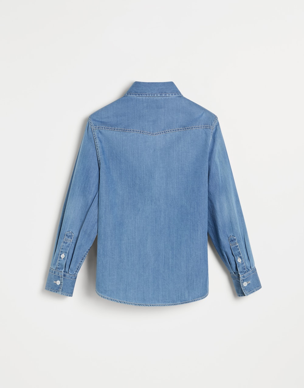 Lightweight denim shirt Light Denim Boys - Brunello Cucinelli