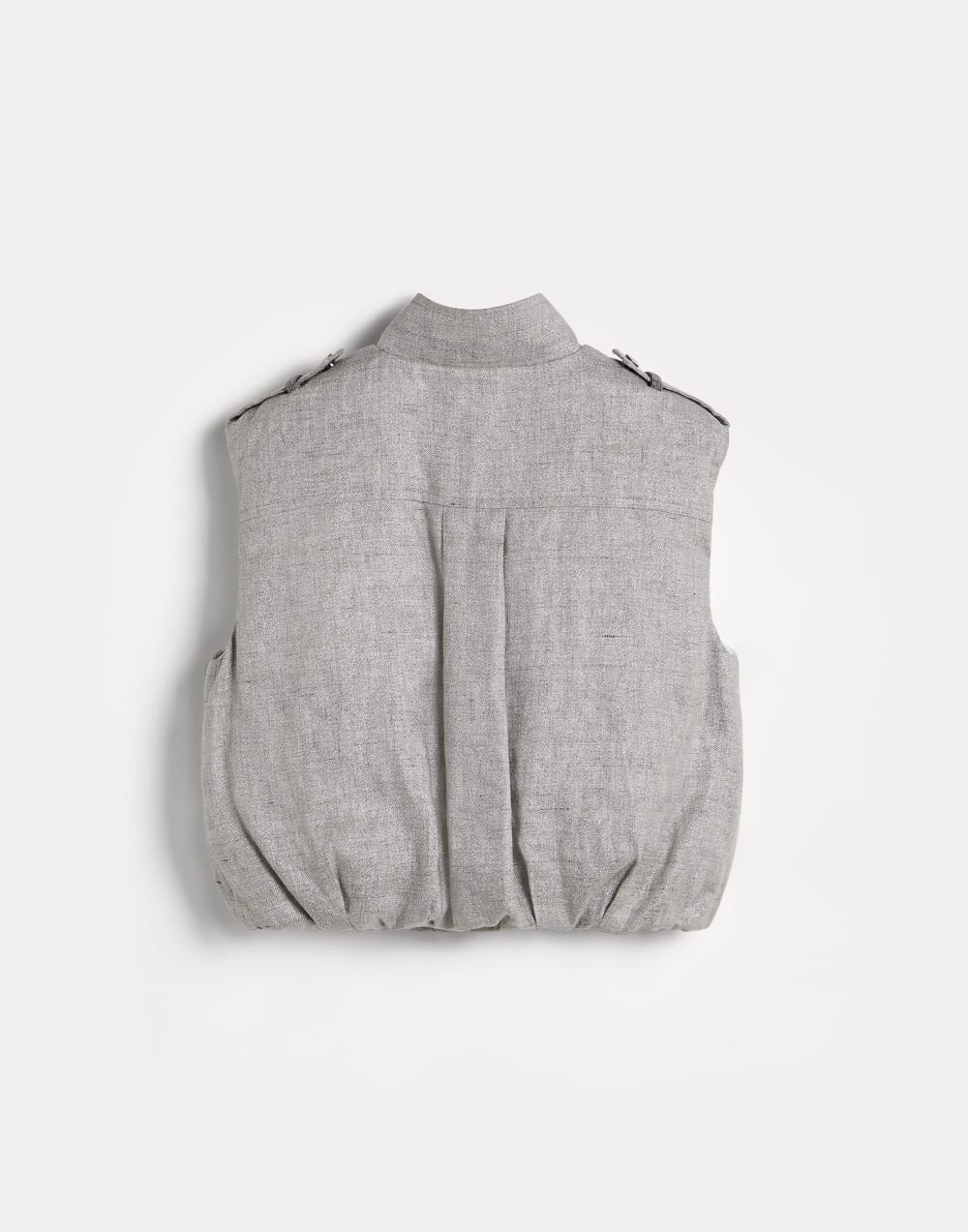 Down vest with monili Silver Girls - Brunello Cucinelli