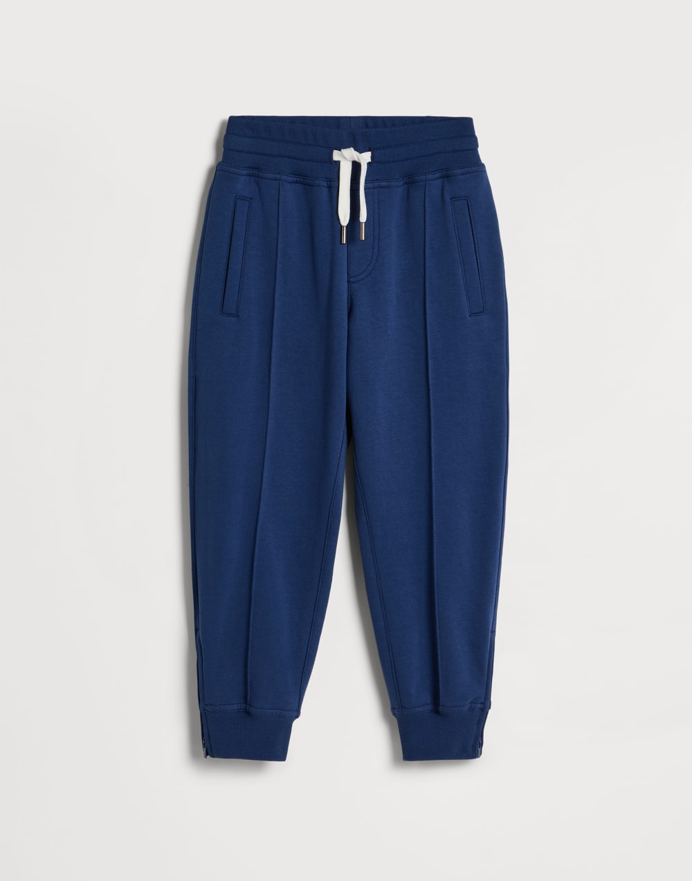 French terry trousers Blue Boys - Brunello Cucinelli
