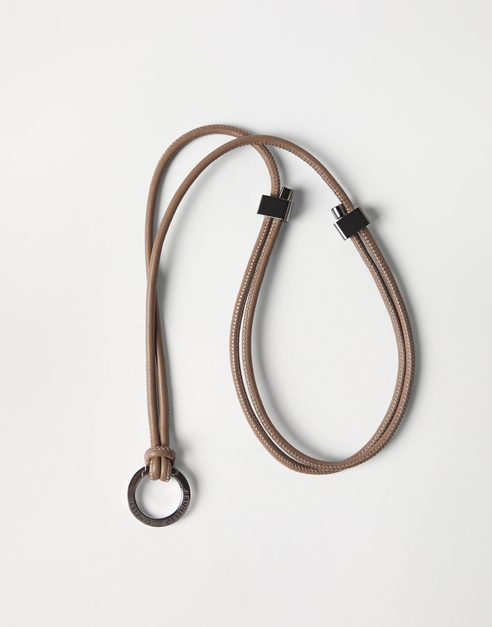 Glasses cord with monili Beige Woman - Brunello Cucinelli