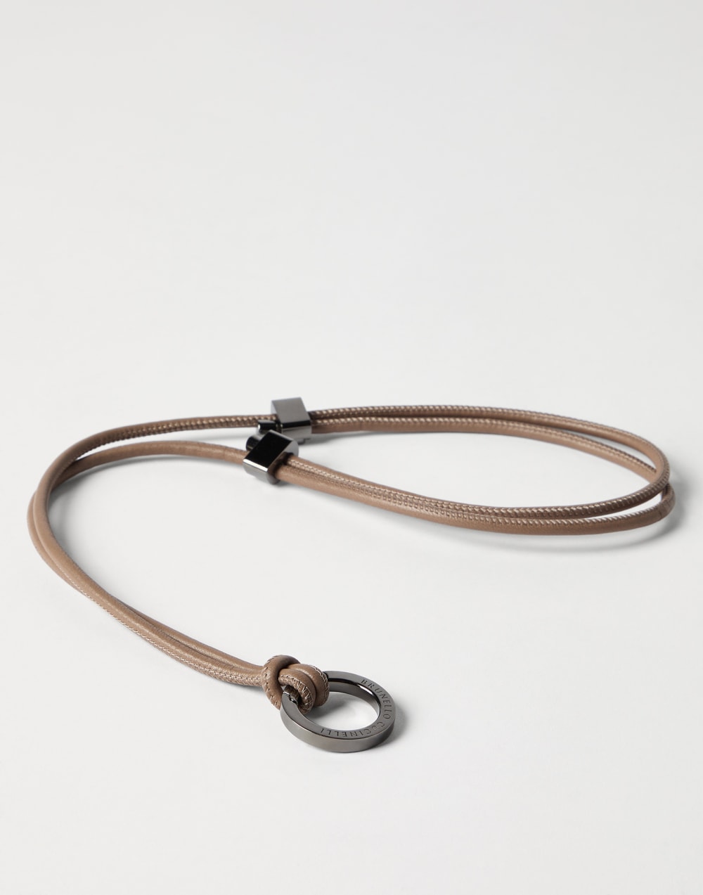 Glasses cord with monili Beige Woman - Brunello Cucinelli