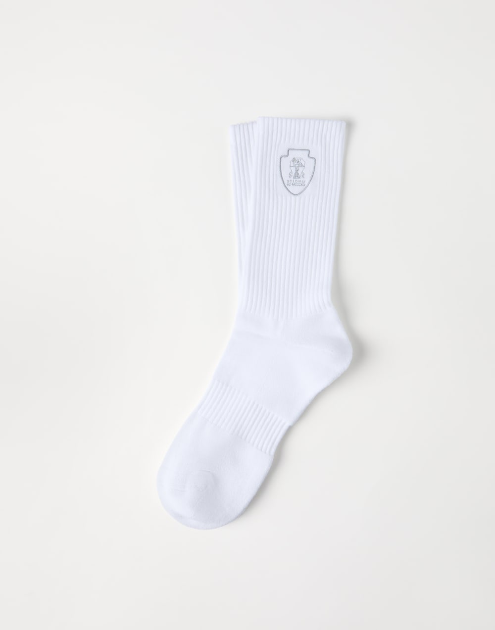 Rib knit socks White Man - Brunello Cucinelli