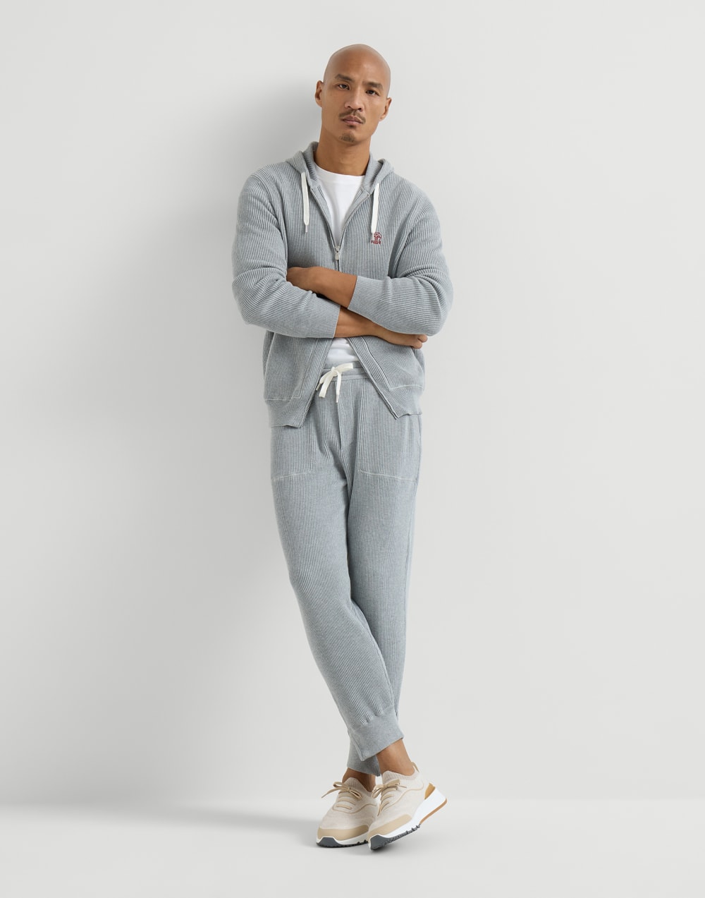 Knit runners Beige Man - Brunello Cucinelli