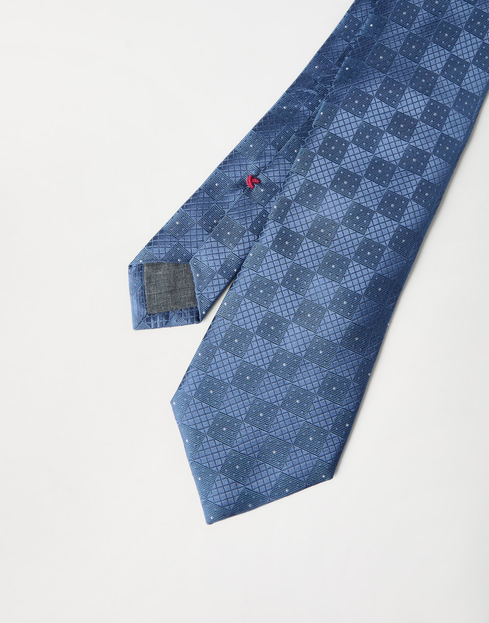 Silk tie with pattern Denim Man - Brunello Cucinelli