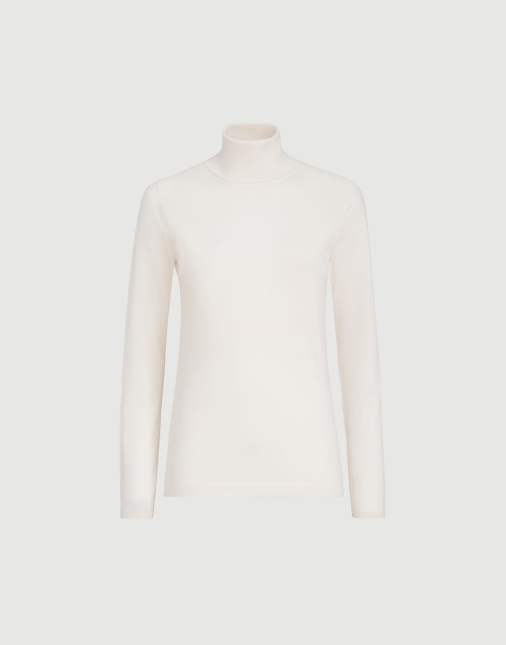 丝绒混纺毛衣 白色 女款 - Brunello Cucinelli