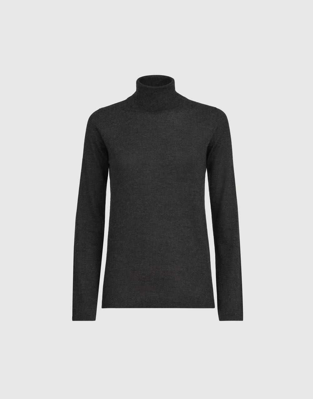 Cashmere and silk sweater Anthracite Woman - Brunello Cucinelli