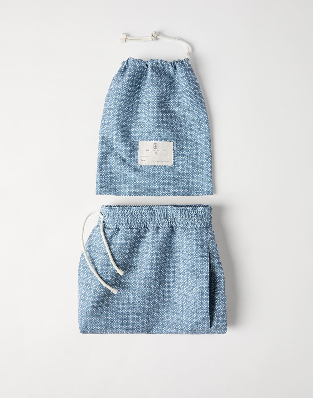 Badehose aus Nylon Schiefergrau Herren - Brunello Cucinelli