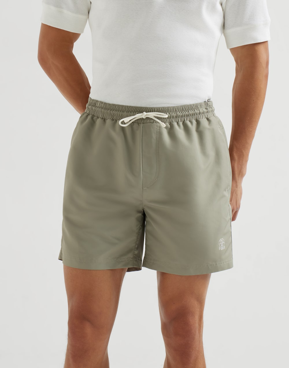 Swimsuit Khaki Man - Brunello Cucinelli