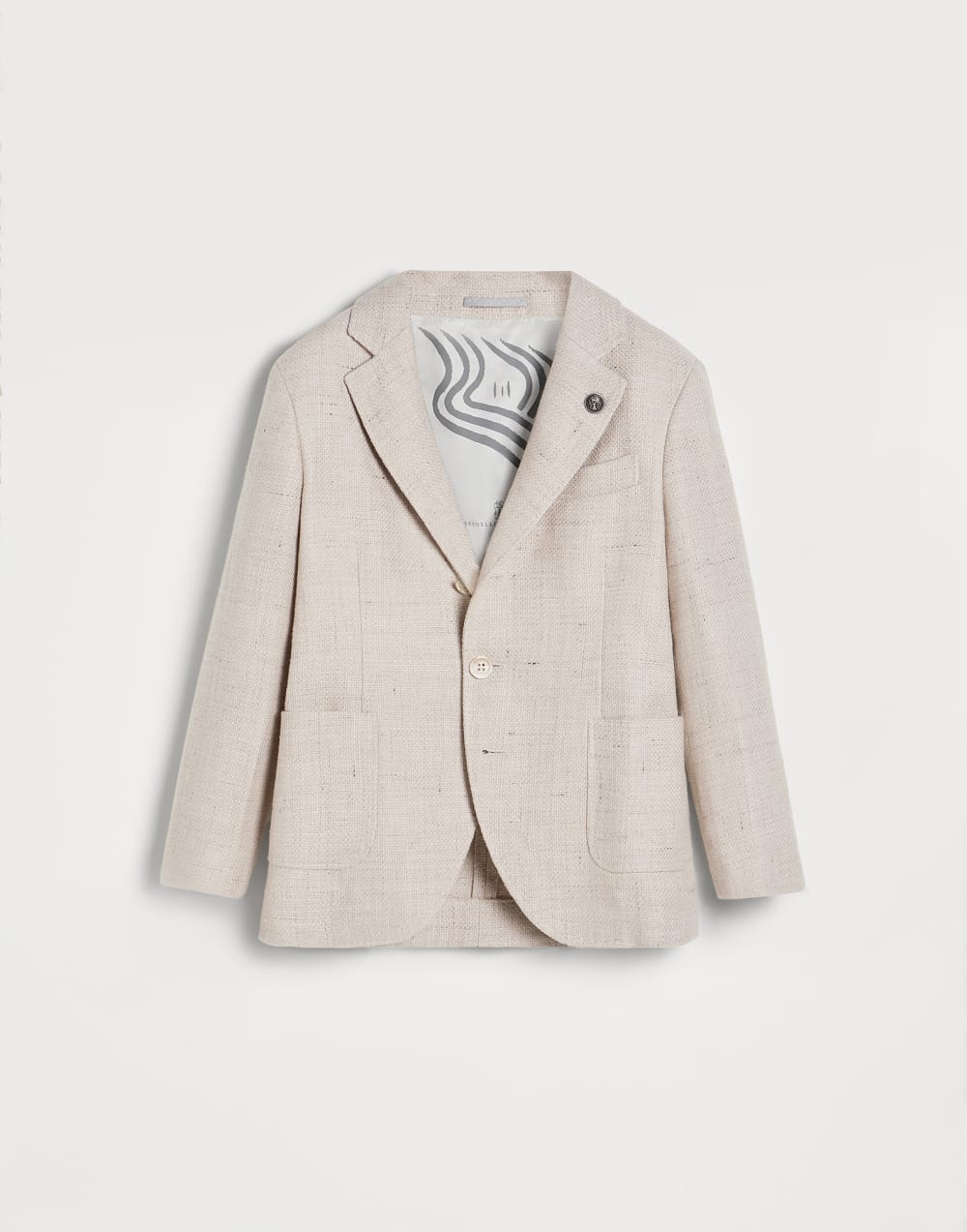 Hopsack blazer Buff Boys - Brunello Cucinelli