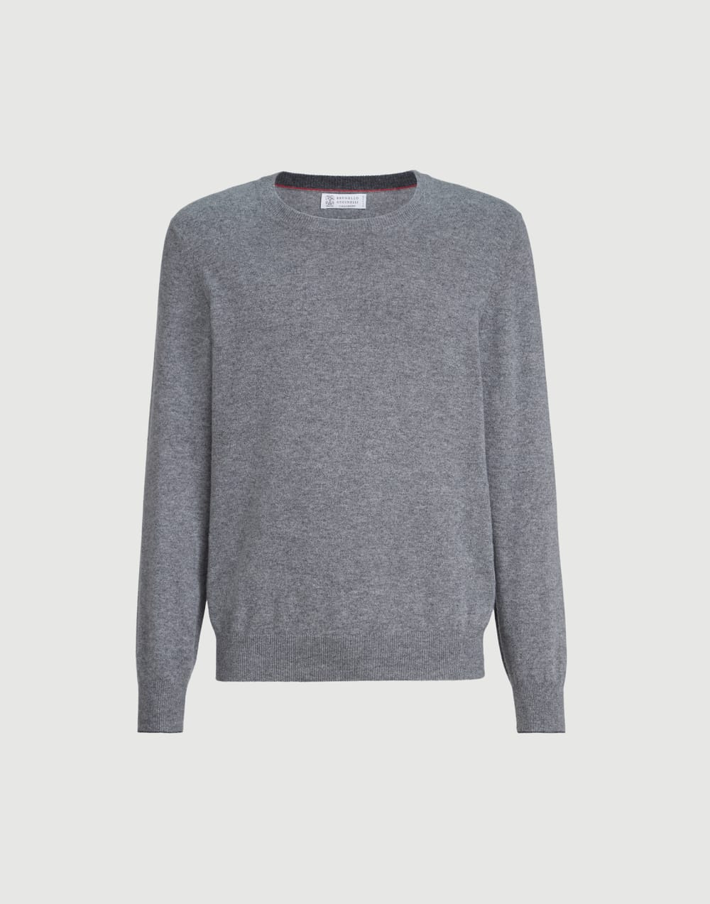 Cashmere sweater Dark Grey Man - Brunello Cucinelli
