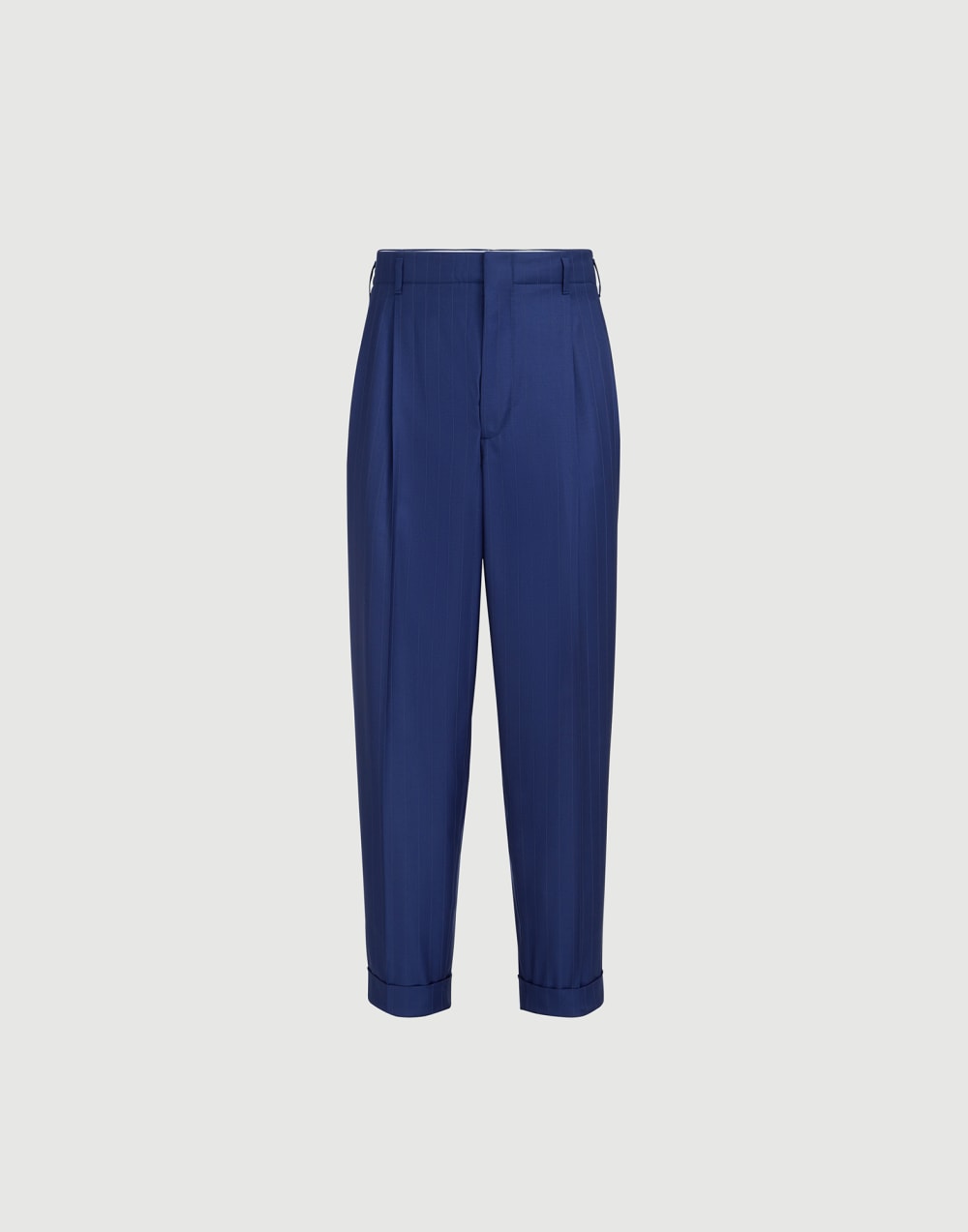 Double pleated trousers Royale Blue Man - Brunello Cucinelli