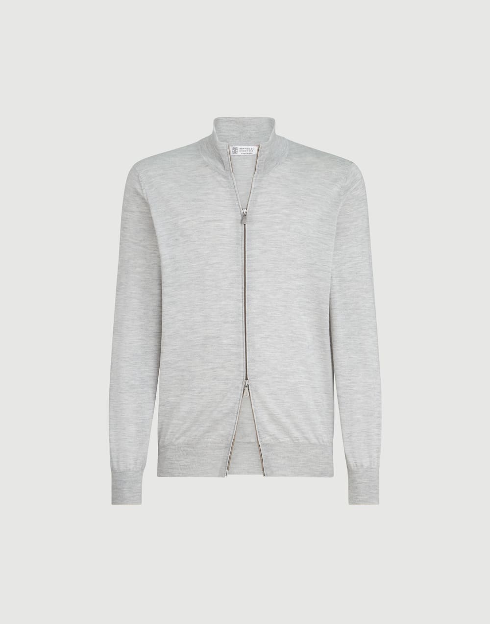 Cashmere and silk cardigan Pebble Man - Brunello Cucinelli