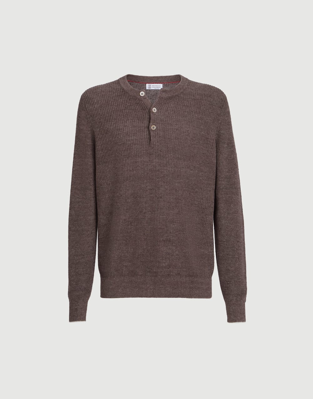 Jersey Serafino Avellana Hombre - Brunello Cucinelli