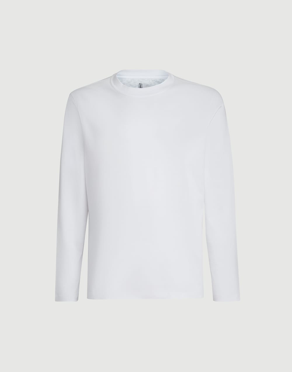 Cotton jersey T-shirt White Man - Brunello Cucinelli