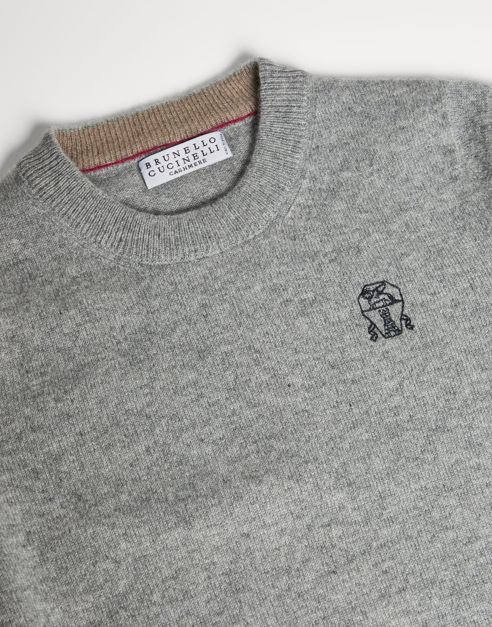 Cashmere sweater Dark Grey Boys - Brunello Cucinelli