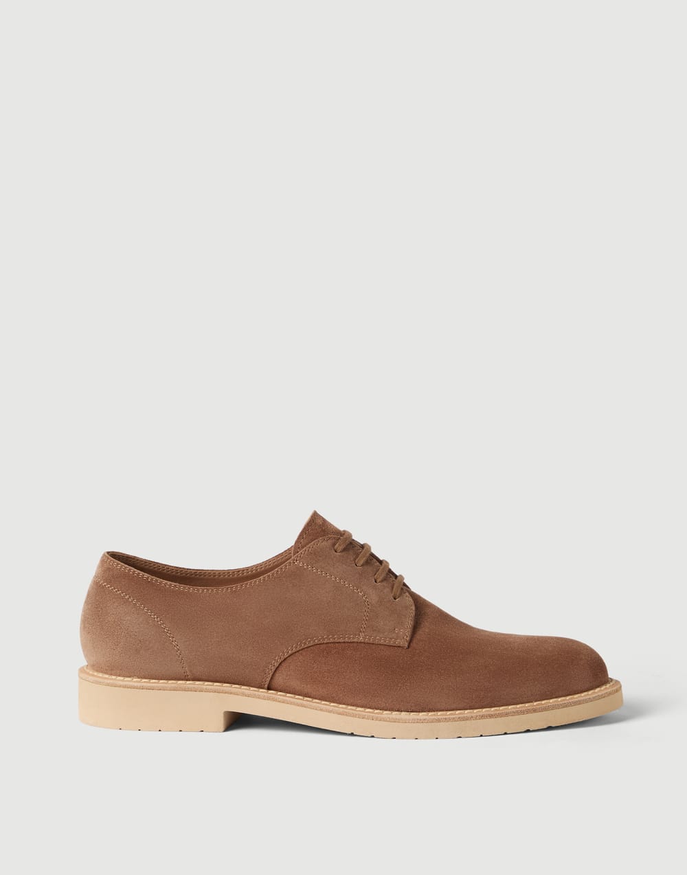 Calfskin derby Hazelnut Man - Brunello Cucinelli