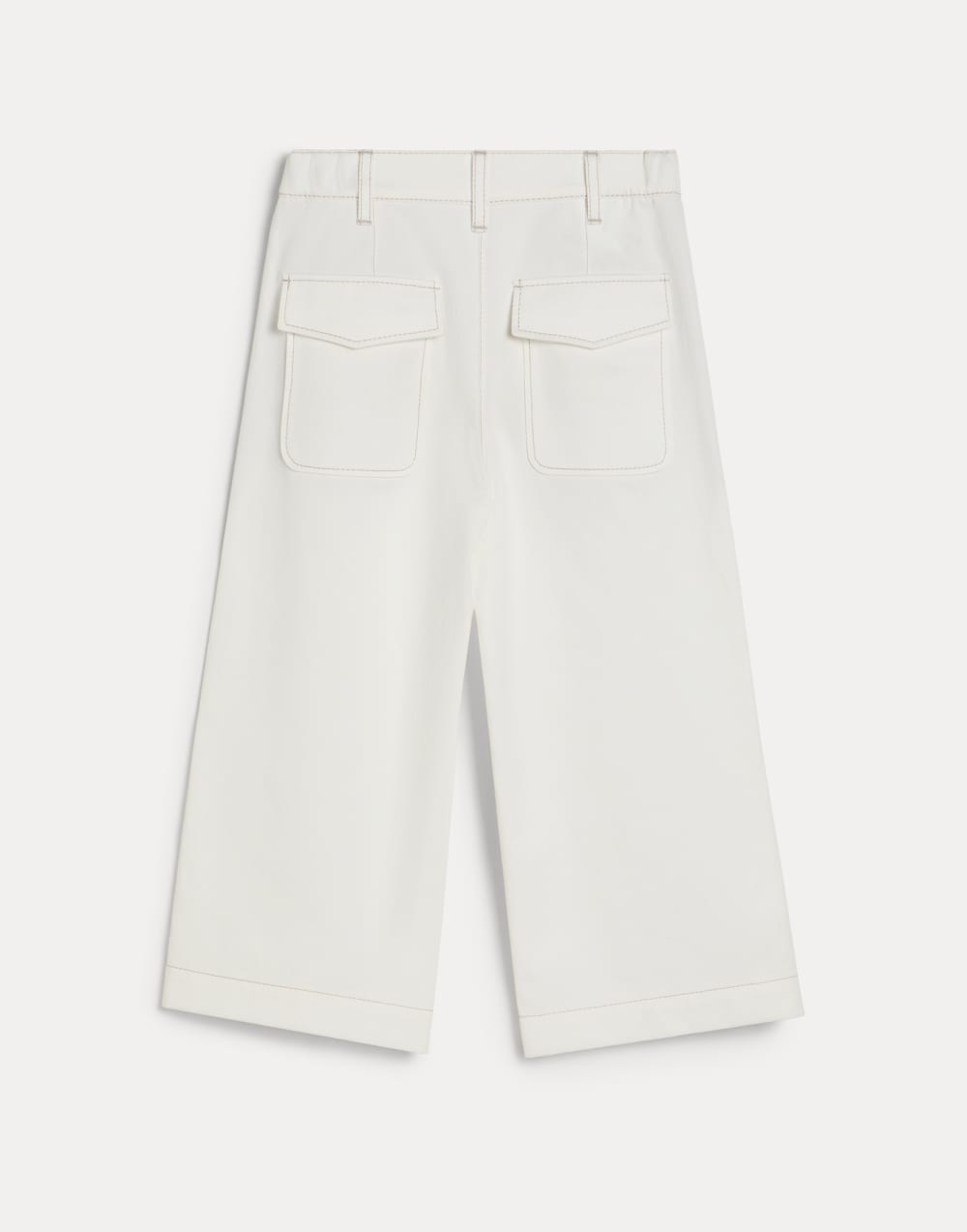 Square trousers with monili White Girls - Brunello Cucinelli