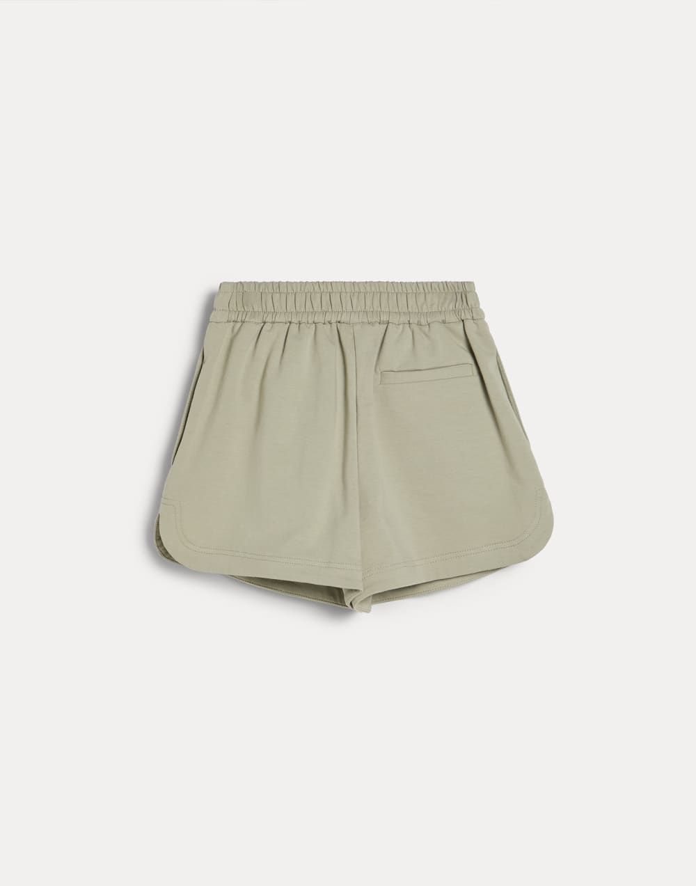 棉弹薄款毛圈布短裤 香草绿 女童 - Brunello Cucinelli