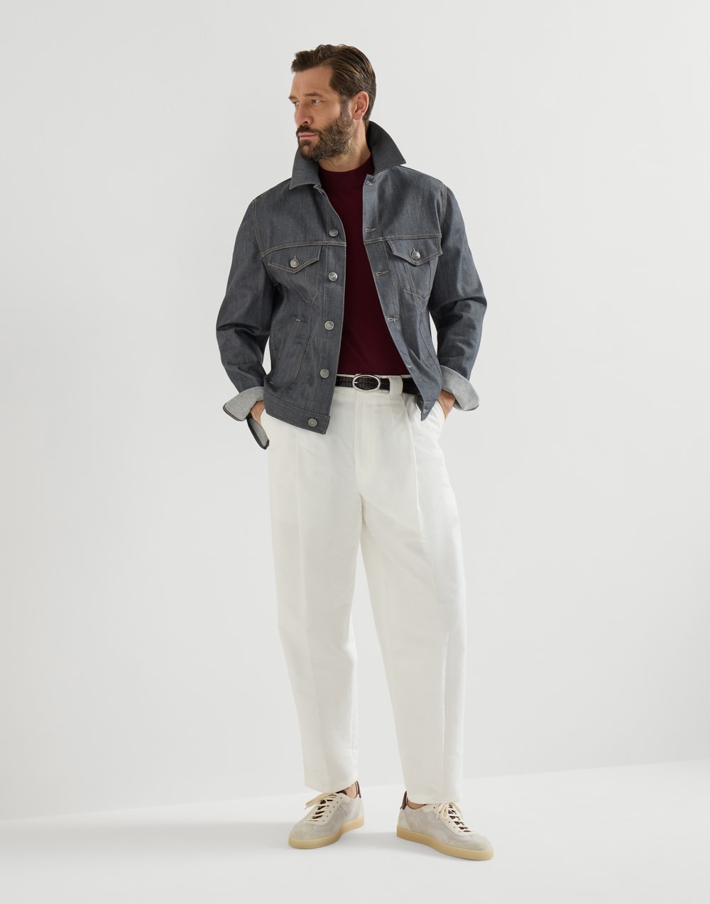 Knit sneakers Panama Man - Brunello Cucinelli