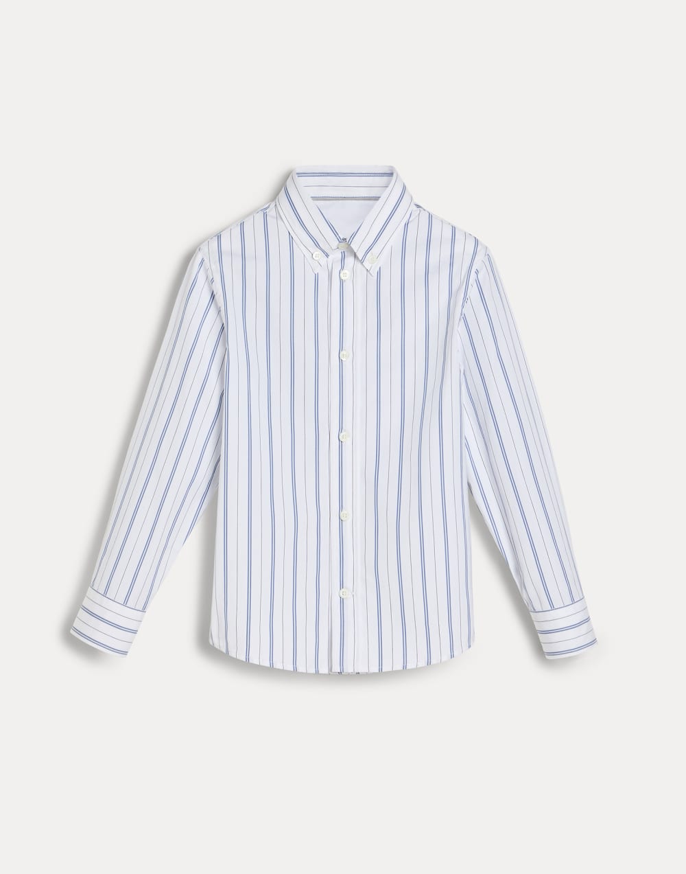 멀티스트라이프 포플린 셔츠 데님 남아 - Brunello Cucinelli